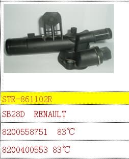 For RENAULT Thermostat and Thermostat Housing 8200558751